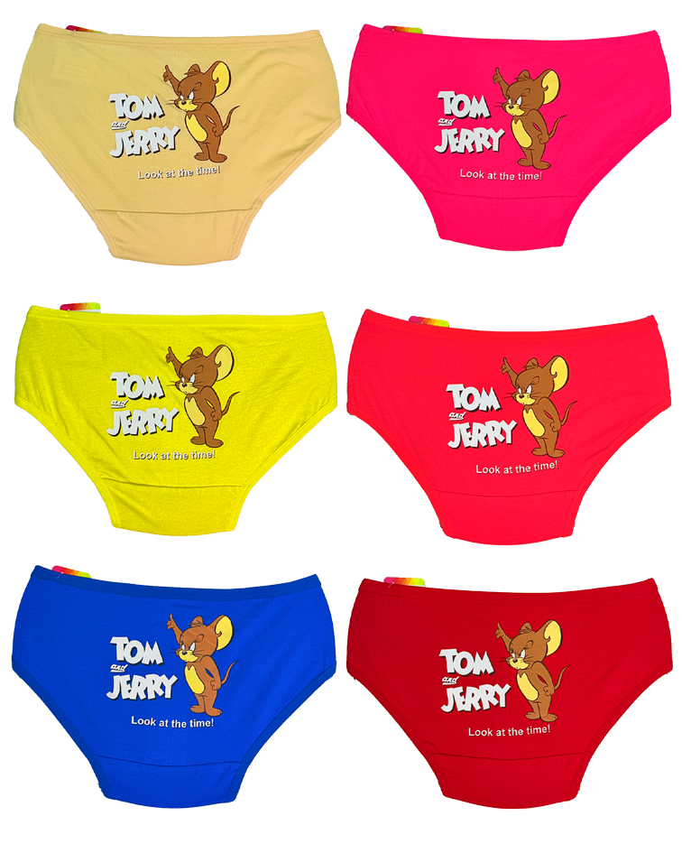 شورت زنانه با طرح تام و جری