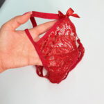 شورت لامبادا فانتزی مرواریددار