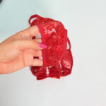 شورت لامبادا فانتزی مرواریددار