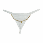 شورت لامبادا فانتزی زنجیر آویز قلب جلو