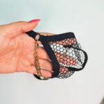 شورت لامبادا فانتزی زنجیر آویز قلب جلو