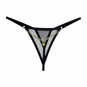 شورت لامبادا فانتزی زنجیر آویز قلب جلو