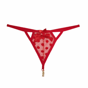 شورت لامبادا فانتزی فاق زنجیر و مروارید