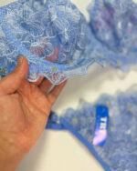 ست شورت و سوتین توری دانتل